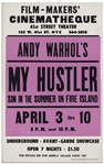 Movie Poster for the Andy Warhol Film My Hustler -- Near Fine Condition